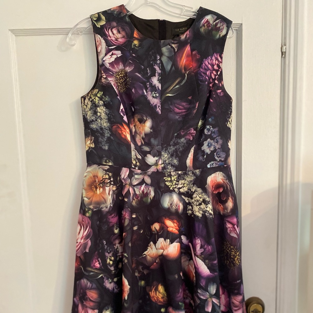 Ted Baker Floral Fit and Flare Dress